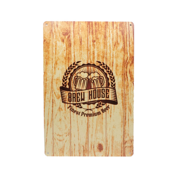 تابلو فلزی Brew House
