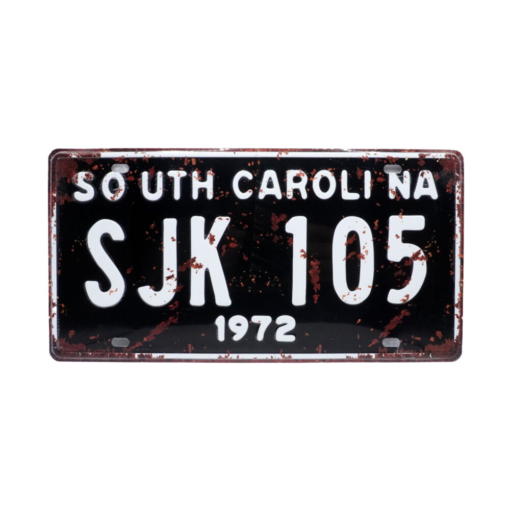 پلاک فلزی South Carolina