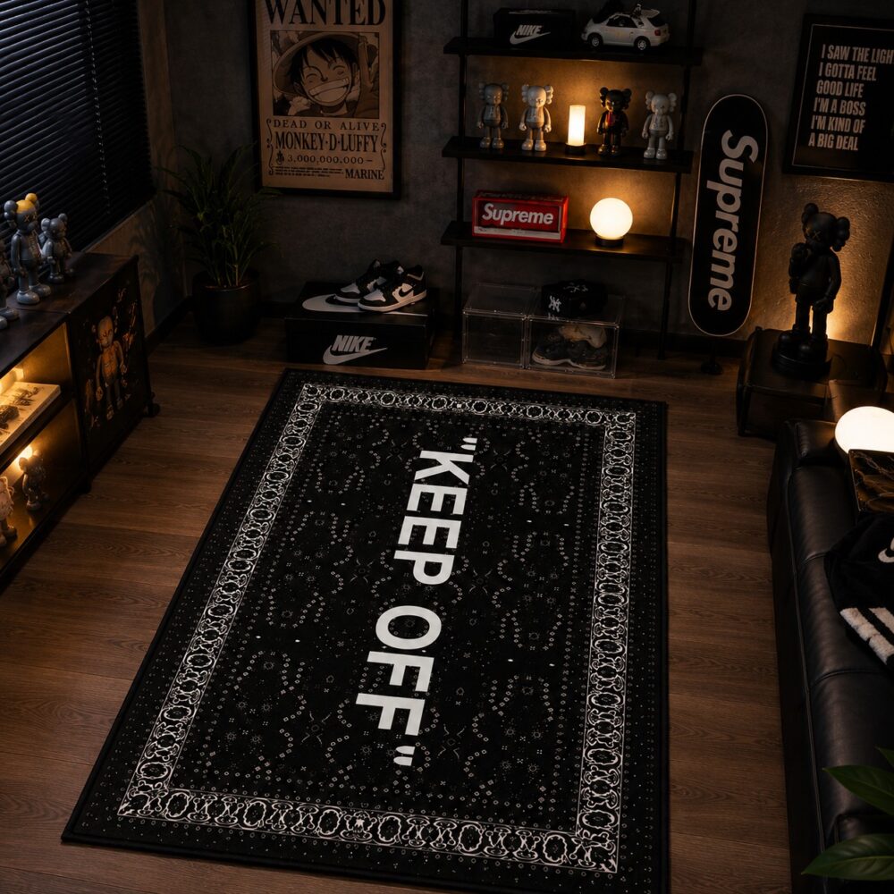 فرش پوستری keep off - تصویر 2