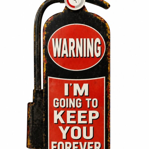 تابلو فلزی warning