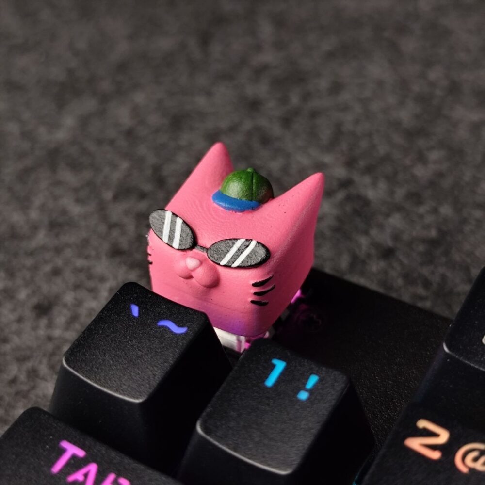 keycap طرح گربه