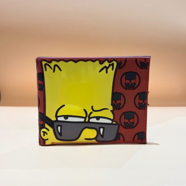 کیف پول طرح simpsons
