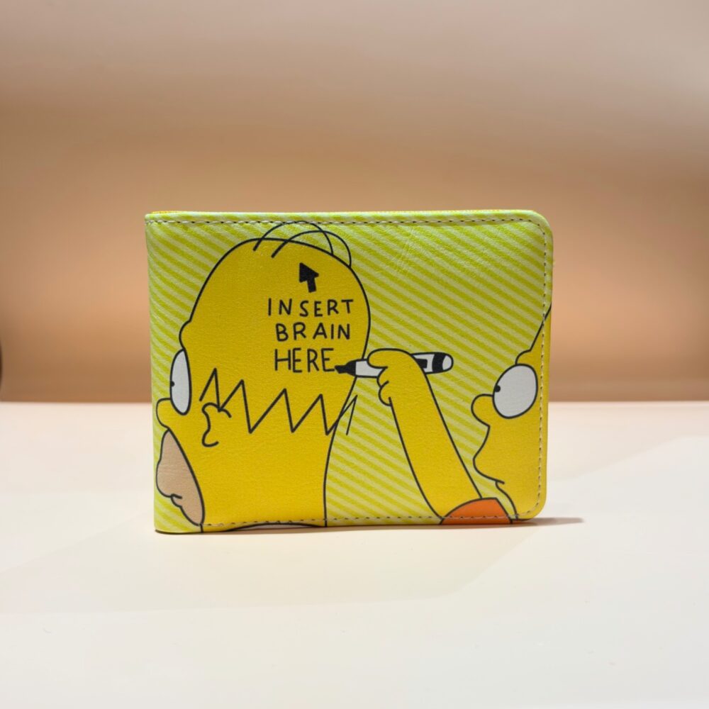 کیف پول طرح simpsons